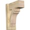 Ekena Millwork Merced Block Rough Sawn Outlooker, Douglas Fir, 6"W x 12"D x 16"H OUT06X12X16MRC05RDF - alternate 1